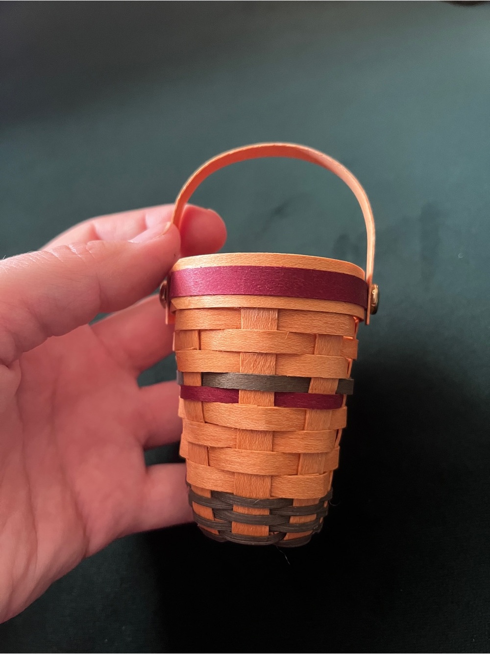 Handwoven Mini Wicker Basket